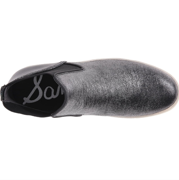 Sam Edelmam women margot Black Ankle Chelsea Boots sneaker size 8 - Picture 4 of 9